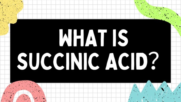 what is succinic acid​？