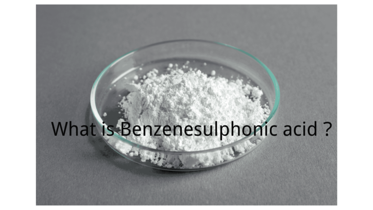 what is benzenesulphonic acid
