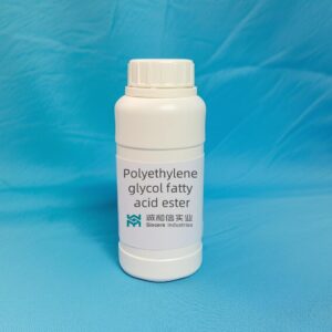 Polyethylene glycol fatty acid ester
