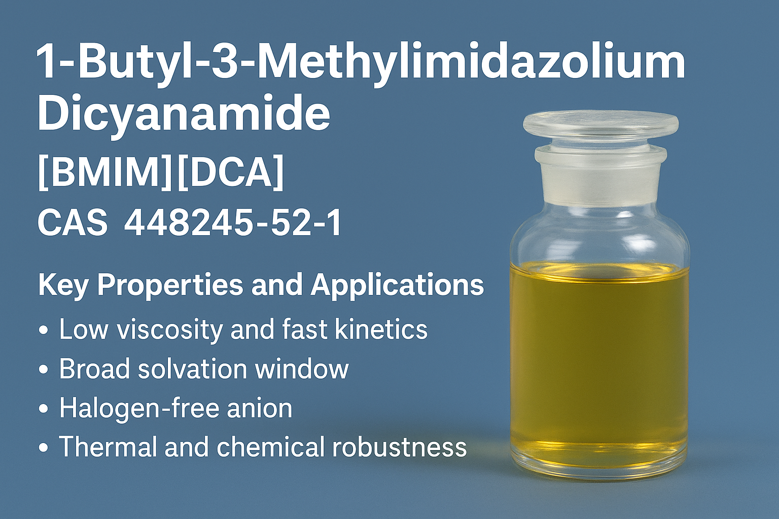 1 butyl 3 methylimidazolium dicyanamide
