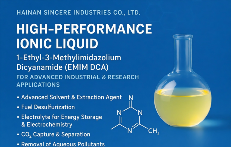 High-Performance Ionic Liquid: EMIM DCA