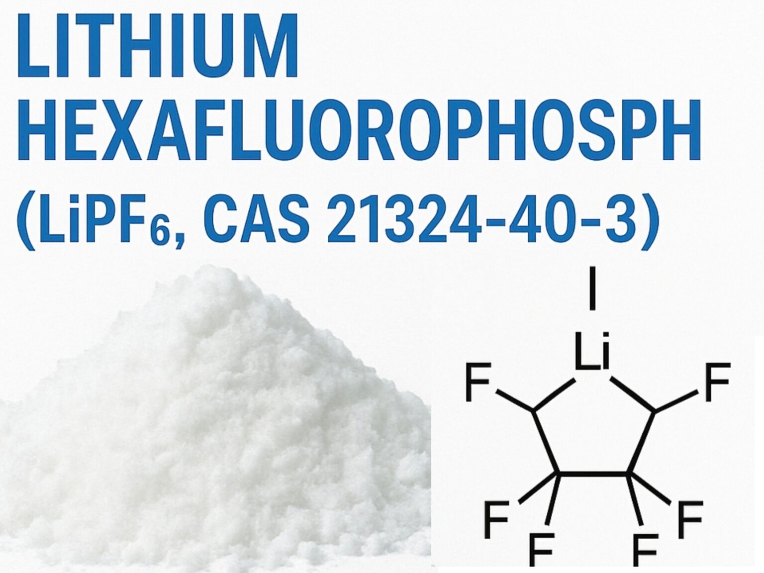 Lithium Hexafluorophosphate (LiPF6)